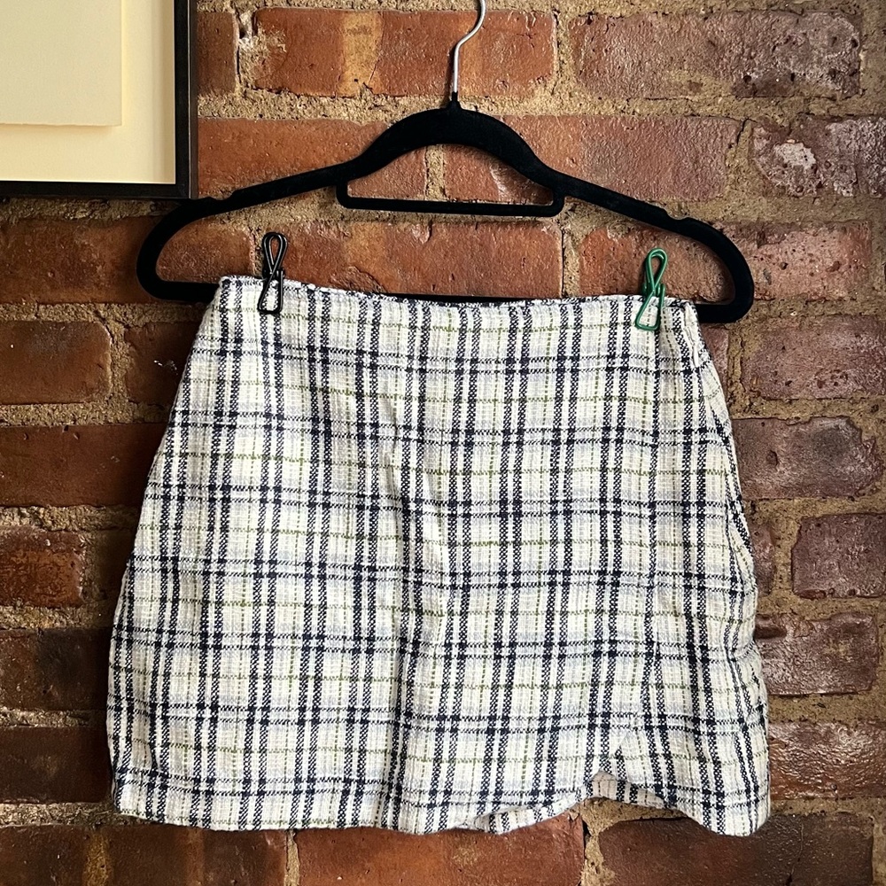 Abercrombie & Fitch Tweed Mini Skort